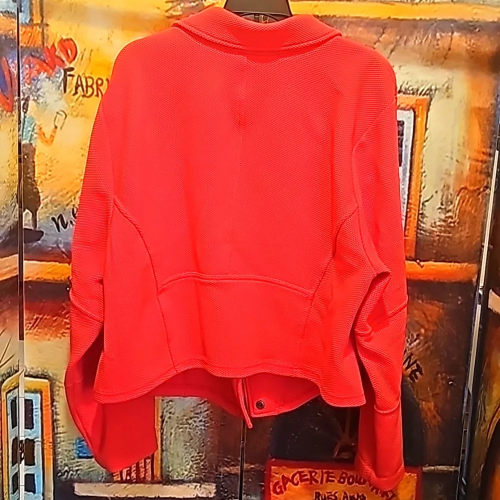 Torrid 3xl Salmon Colored Jacket EUC - Picture 4 of 4
